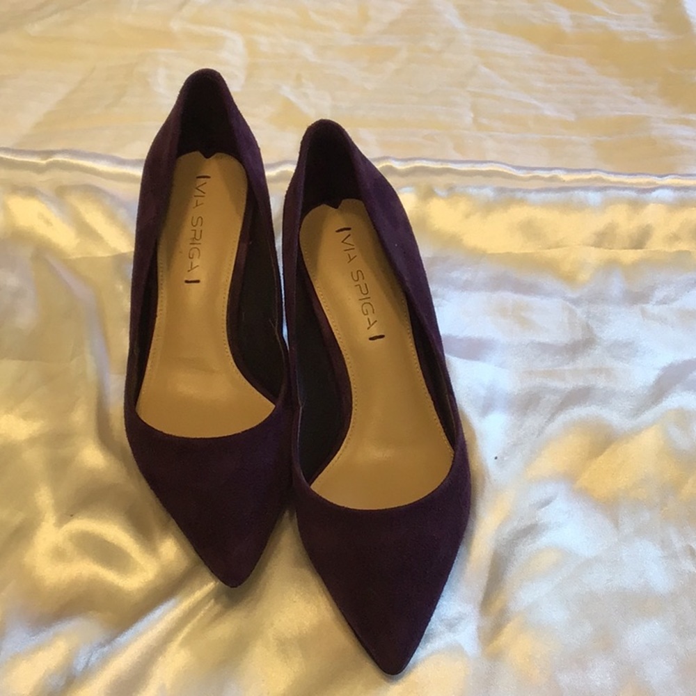 Suede Purple shoes